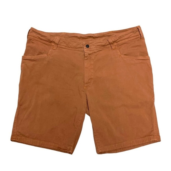 The North Face North‎ Dome Shorts Men's  Size 40 Rust Orange 12" Inseam Gorpcore - Picture 2 of 9